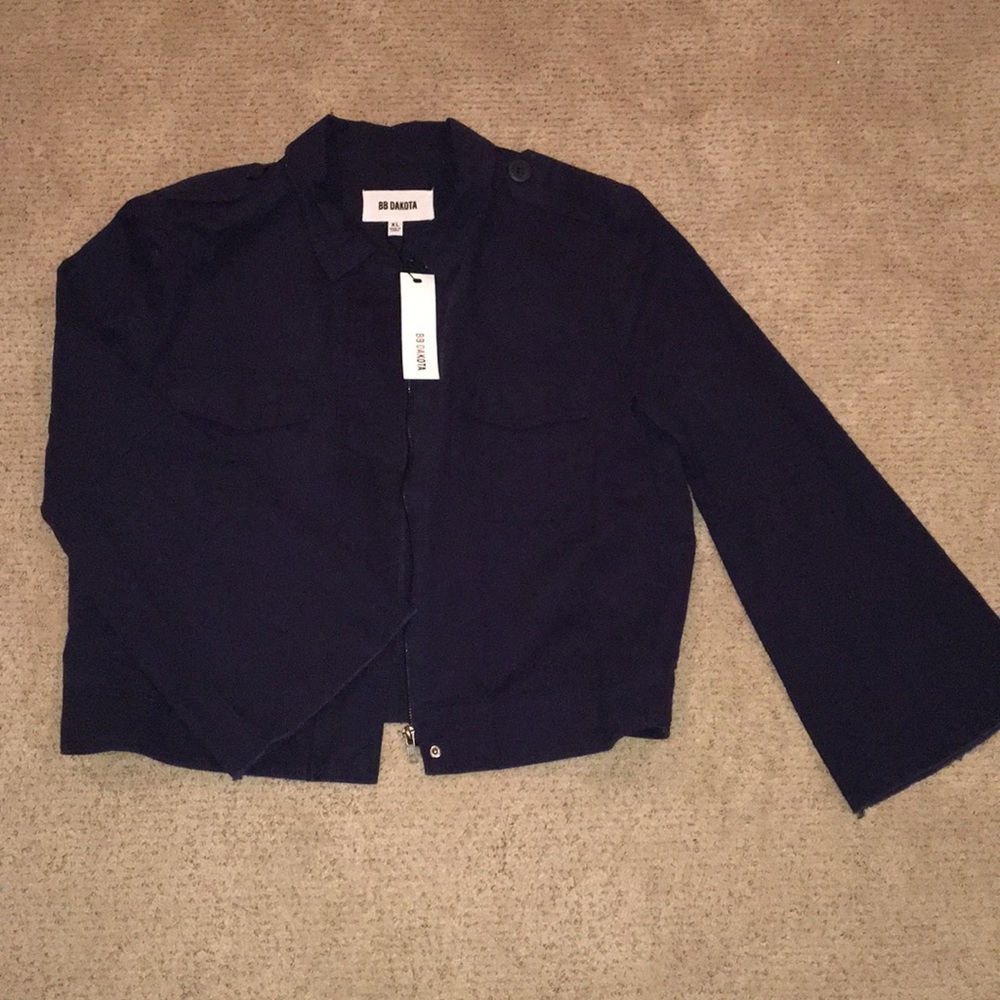 Navy Blue BB Dakota jacket size XL